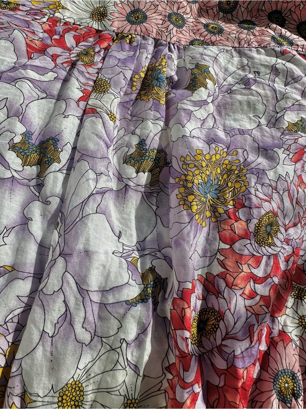 Zimmermann Floral Print Romper with Butterfly Belt - Picture 7 of 8